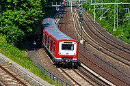 S-Bahn in Hamburg am Berliner Tor