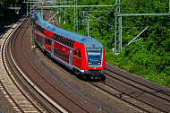 Regionalbahn am Berliner Tor in Hamburg