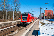 Regionalbahn in Hamburg-Hasselbrook