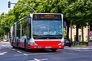 Metrobus der Linie M5 am Dammtor in Hamburg
