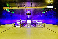 Vorhalle im U-Bahnhof HafenCity Universität in Hamburg