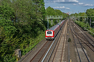 Freie Fahrt für einen Hamburger S-Bahn-Zug der betagten Baureihe 472