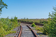 Stillgelegte Eisenbahnstrecke  auf Fehmarn
