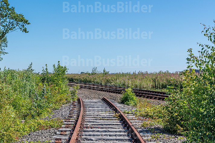 Stillgelegte Eisenbahnstrecke  auf Fehmarn