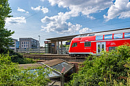 Regionalzug im Bahnhof Hamburg-Rahlstedt