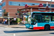 Metrobus der Linie M6 am Neuen Pferdemarkt in Hamburg