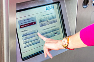 Fahrkartenautomat der AKN