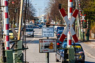 Bahnübergang Hammer Straße in Hamburg
