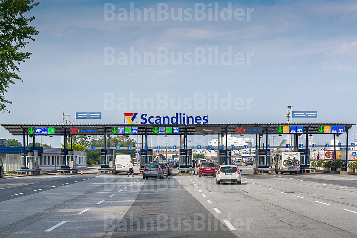 Ticketcounter am Fährhafen Puttgarden auf Fehmarn – Bahn-Bus-Bilder.de ...