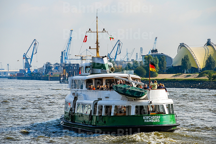 Hafenfähre Kirchdorf - das historische Typschiff der Hadag in Hamburg