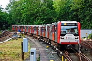 U-Bahn am Schlump in Hamburg