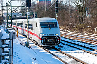 ICE auf der Verbindungsbahn in Hamburg