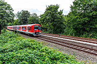 S-Bahn am geplanten neuen Bahnhof Ottensen