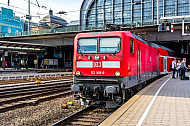 Regionalexpress nach Büchen im Hamburger Hauptbahnhof